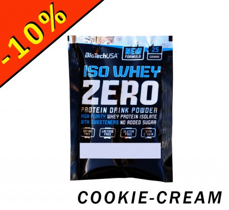 BIOTECHUSA ISO WHEY ZERO cookie-cream 25gr