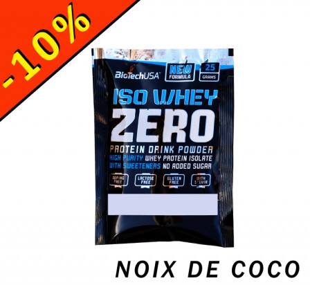 BIOTECHUSA ISO WHEY ZERO noix de coco 25gr