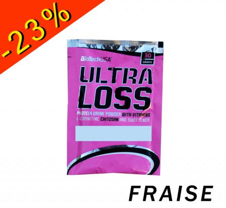 BIOTECHUSA ULTRA LOSS substitut de repas fraise 30gr