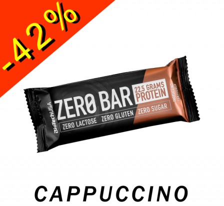 BIOTECHUSA ZERO BAR cappuccino 50gr