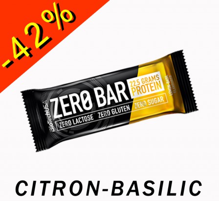 BIOTECHUSA ZERO BAR citron-basilic 50gr