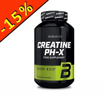 BIOTECHUSA CREATINE PH-X 90 gélules