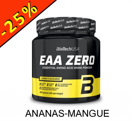 BIOTECHUSA EAA ZERO ananas-mangue 350gr