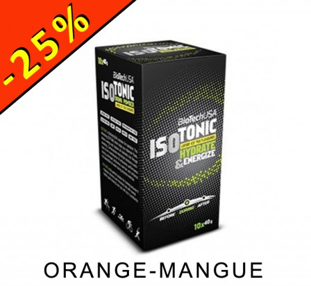 BIOTECHUSA ISOTONIC orange-mangue 400gr