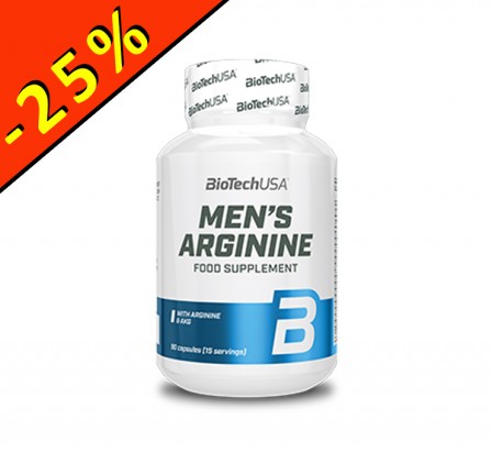 BIOTECHUSA MEN'S ARGININE 90 gélules