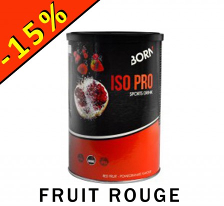 BORN ISO PRO SPORT DRINK 400g fruit rouge