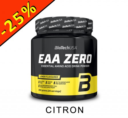 BIOTECHUSA EAA ZERO citron 350gr