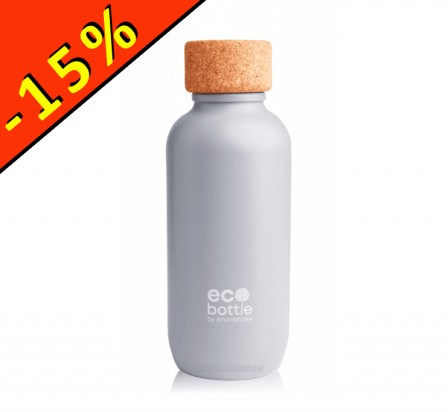 SMARTSHAKE ECO BOTTLE GREY 650ml