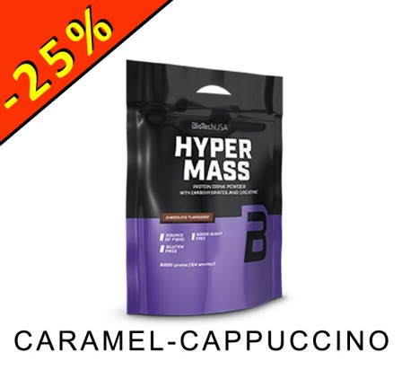 BIOTECHUSA HYPER MASS caramel-cappuccino 1000gr