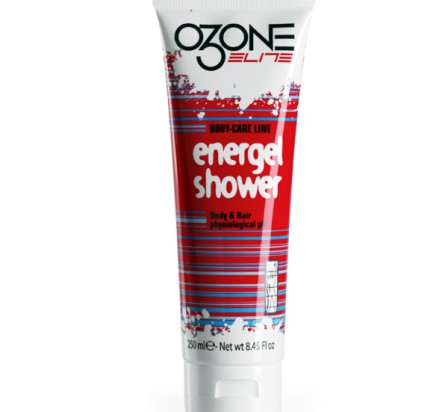 OZONE ELITE gel douche sport energel shower 250ml savon et shampooing