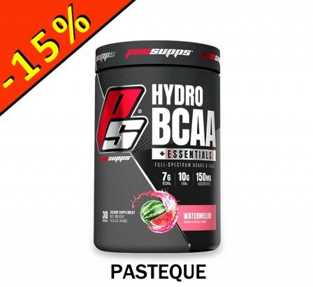 PRO SUPPS HYDRO BCAA + ESSENTIALS pastèque 414gr