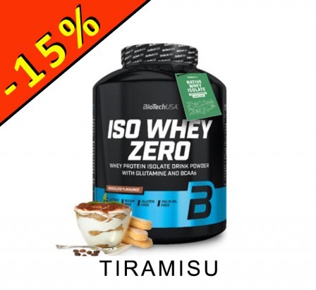 BIOTECHUSA ISO WHEY ZERO tiramisu 2270gr