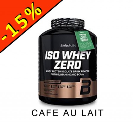 BIOTECHUSA ISO WHEY ZERO café au lait 2270gr