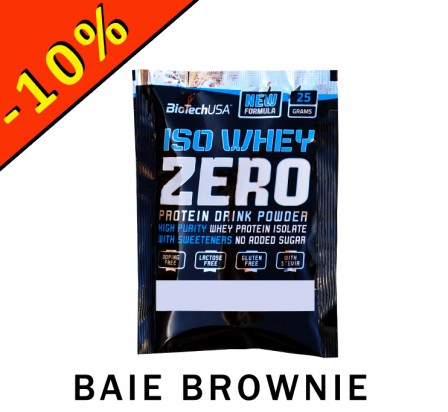 BIOTECHUSA ISO WHEY ZERO baie brownie 25gr