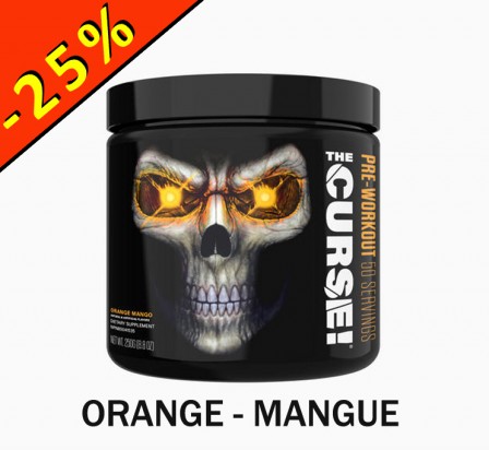 JNX SPORTS THE CURSE 250gr orange-mangue