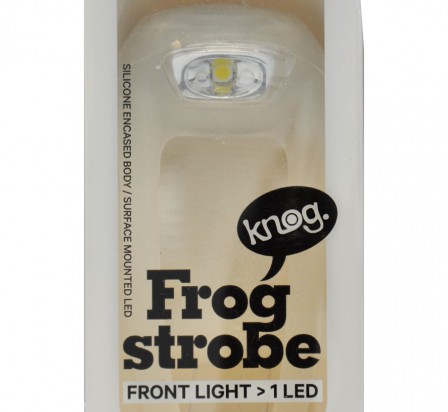 KNOG frog strobe lampe de vélo avant incolore