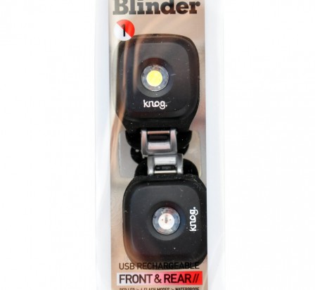 KNOG twinpack blinder lampe de vélo avant/arrière noir