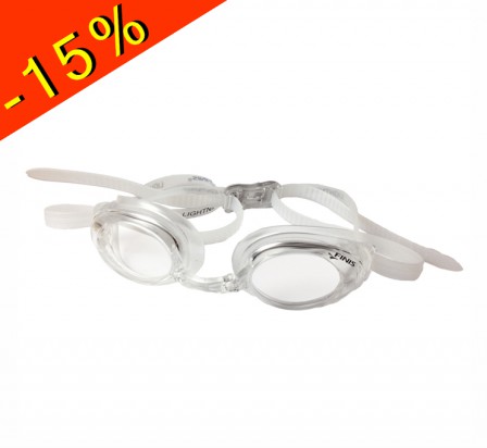 lunette de natation compétition adulte finis lightning clear/clear