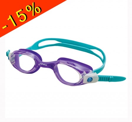 lunettes de natation finis zone violet/violet pour petit visage de 8 ans à adulte