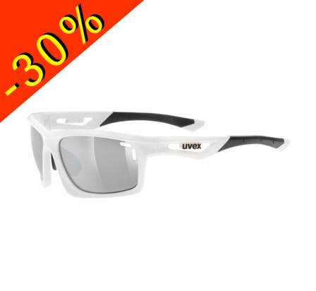 UVEX SPORTSTYLE 700 lunettes vtt/mountain bike blanc écran litemirror