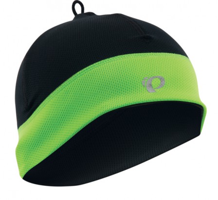 PEARL IZUMI bonnet running thermal noir/vert