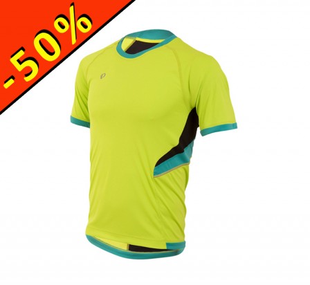 PEARL IZUMI MAILLOT PURSUIT RUNNING jaune fluo