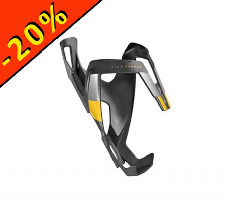 ELITE PORTE BIDON VICO CARBONE noir-jaune-mat