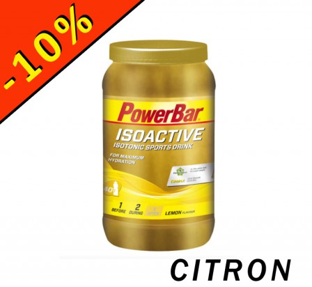 POWERBAR ISOACTIVE isotonic sports drink citron 1320gr