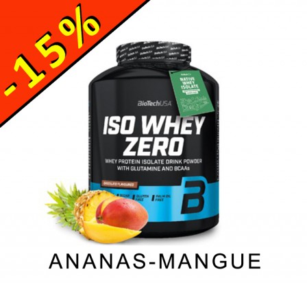 BIOTECHUSA ISO WHEY ZERO ananas-mangue 2270gr