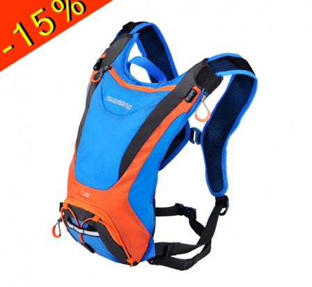 SHIMANO UNZEN 2 sac hydratation 2L bleu/orange