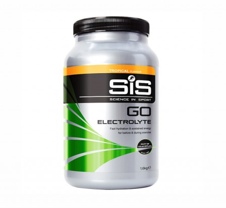 SIS go électrolytes tropical pot 1.6kg science in sport
