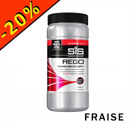 SIS REGO RAPID RECOVERY fraise 500gr