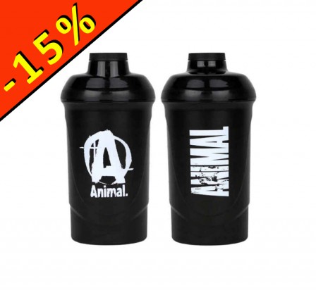 ANIMAL SHAKER 600ml noir