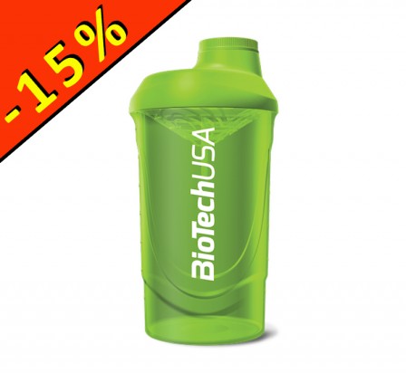 BIOTECHUSA SHAKER WAVE vert 600ml