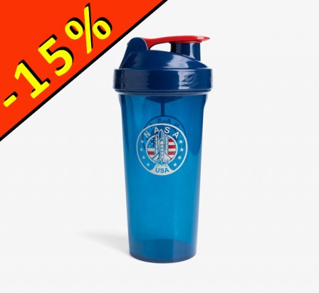 SMARTSHAKE SHAKER NASA ROCKET BLUE 800ml