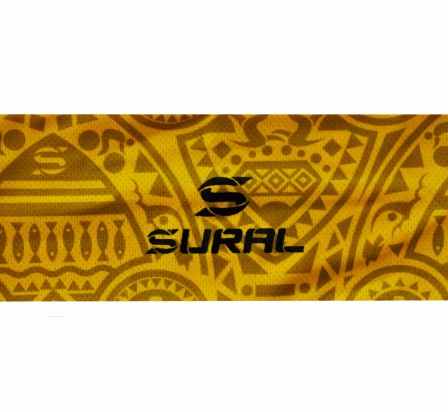 SURAL HEADBAND bandeau élastique coolmax running jaune