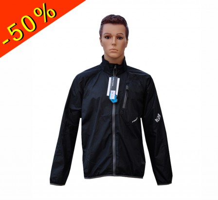 ROYAL HEXTECH veste coupe vent imperméable cyclisme noir