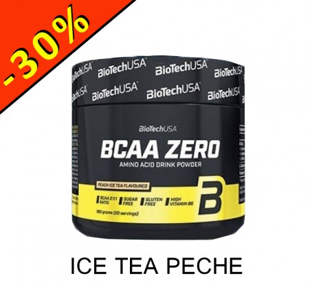 BCAA ZERO - BIOTECHUSA - 180g - peach ice tea - ILLIMITsport.com