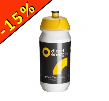 Bidon DIRECT ENERGIE - équipe pro 2018 - tacx shiva 500ml - ILLIMITsport.com