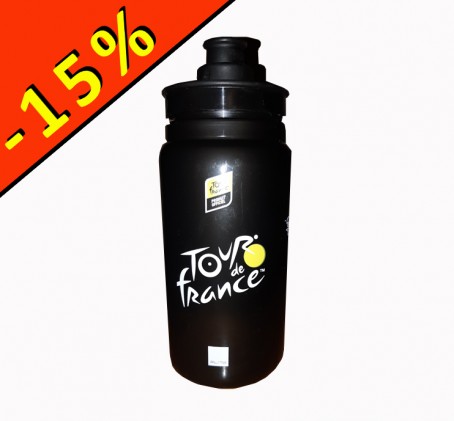 Bidon TOUR DE FRANCE 2020 NOIR - Elite Fly - 550ml - ILLIMITsport.com