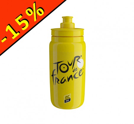 Bidon TOUR DE FRANCE 2021 - jaune - Elite Fly - ILLIMITsport.com