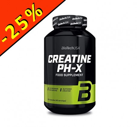 BIOTECH - CREATINE PHX - 210 caps - ILLIMITsport.com