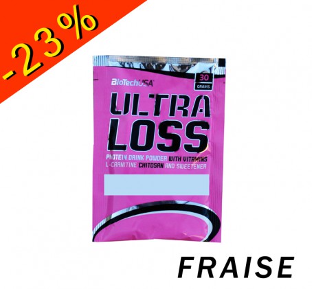 BioTech USA Ultra Loss - substitut de repas - fraise 30gr - ILLIMITsport.com