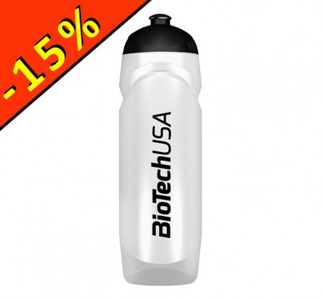 Bidon - BIOTECHUSA - sport bottle - 750ml - blanc - ILLIMITsport.com