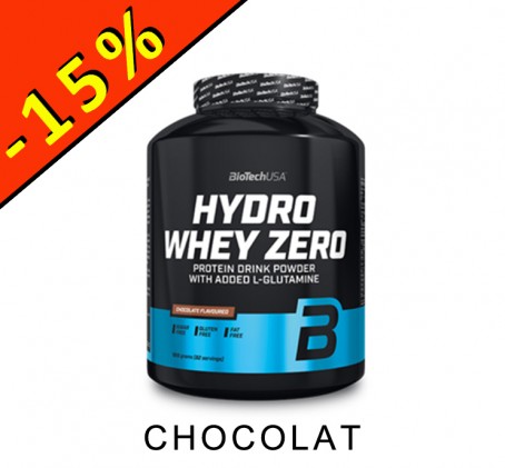 BIOTECHUSA - HYDRO WHEY ZERO - 1816gr - chocolat - ILLIMITsport.com