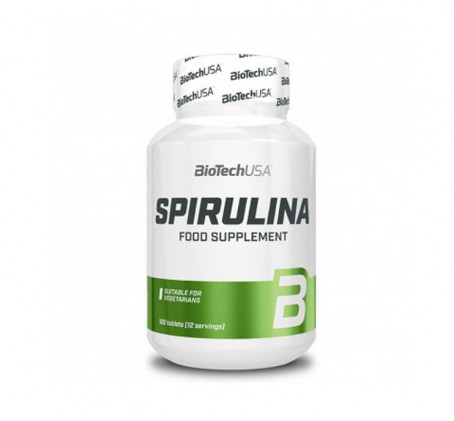 SPIRULINA - BIOTECHUSA - 100 tabs - ILLIMITsport.com