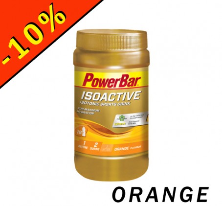 PowerBar Isoactive Drink - boisson isotonic - orange 600gr - ILLIMITsport.com