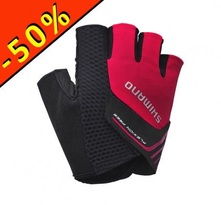 Gants cyclisme - SHIMANO ESCAPE - rouge - ILLIMITsport.com