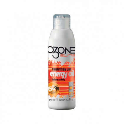 ozone elite huile énergisante 150ml energy oil préparation musculaire ozone elite cosmétique