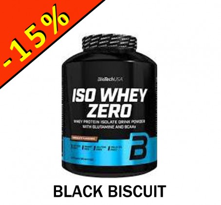 BIOTECHUSA - ISO WHEY ZERO - black biscuit - 2270g - ILLIMITsport.com